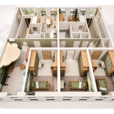 Het eerste huis van Kwatro in Venray
